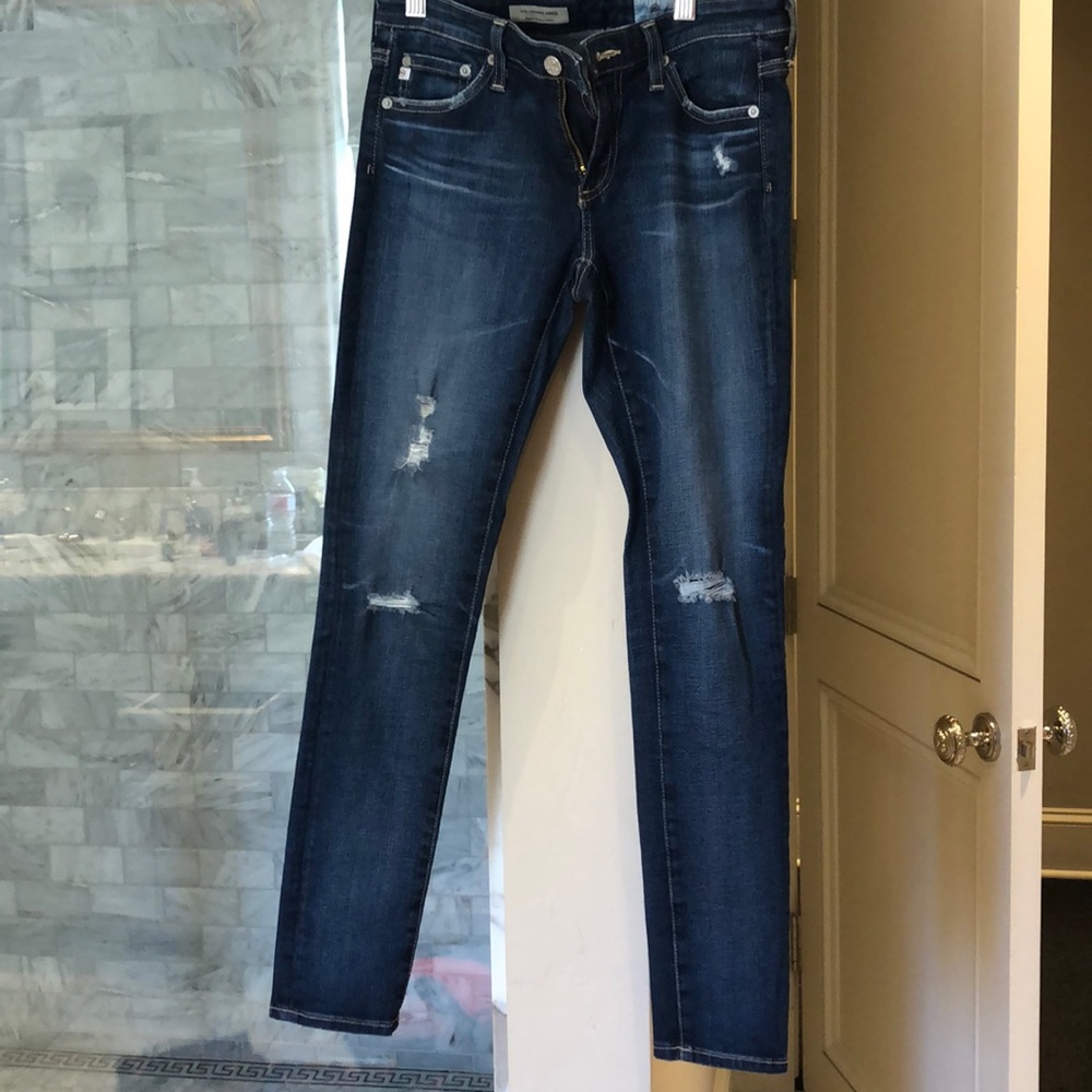 AG the legging ankle super skinny ankle jeans